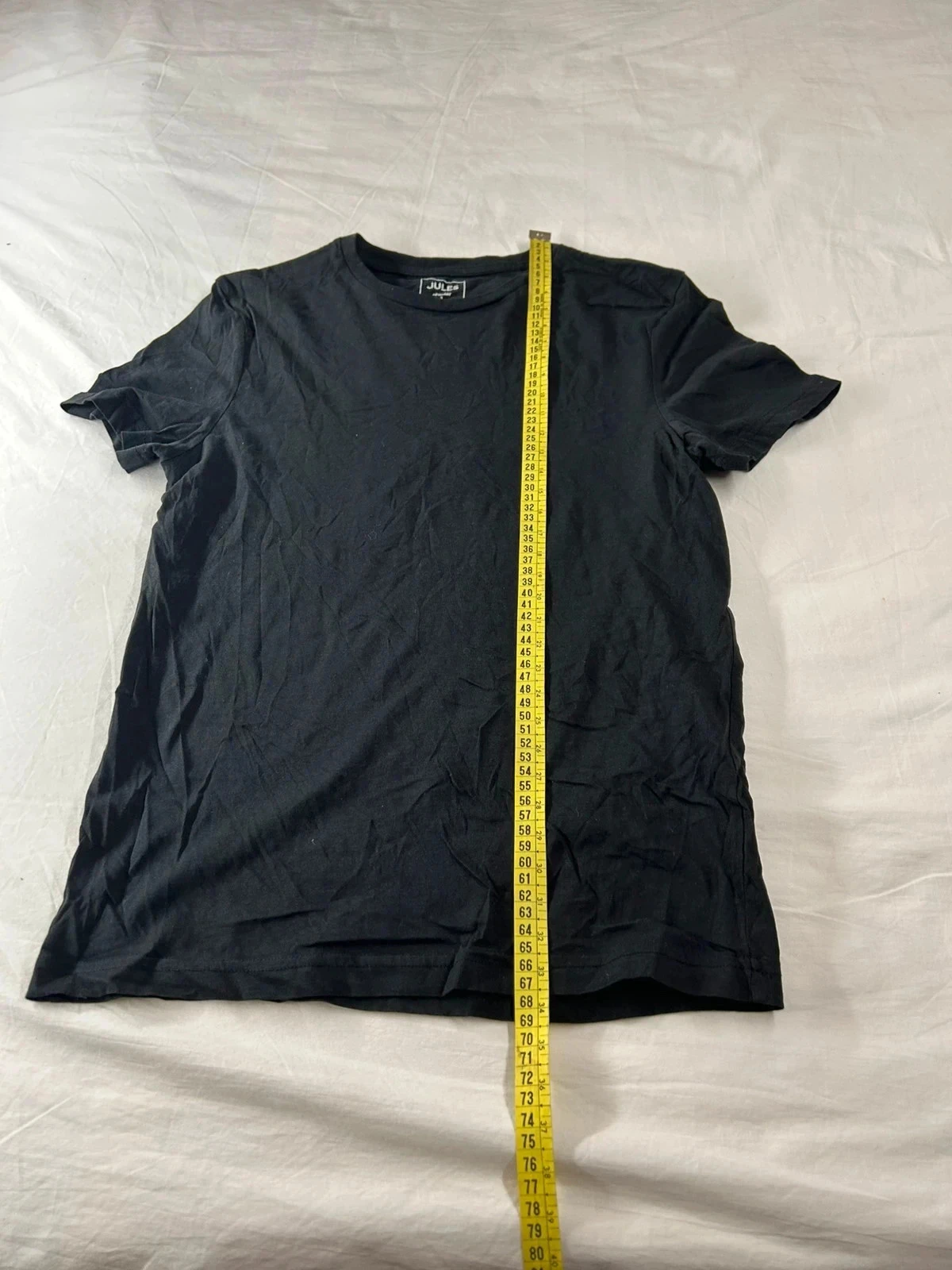 T-shirt preta lisa Jules regular – photo 5